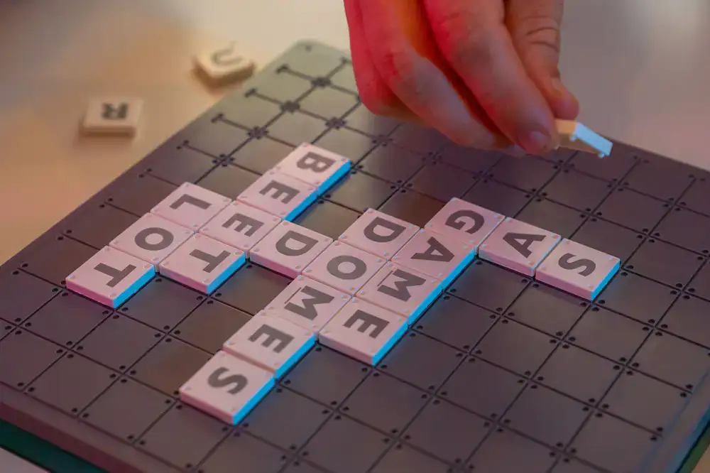 Gameplay interface of our top word puzzle